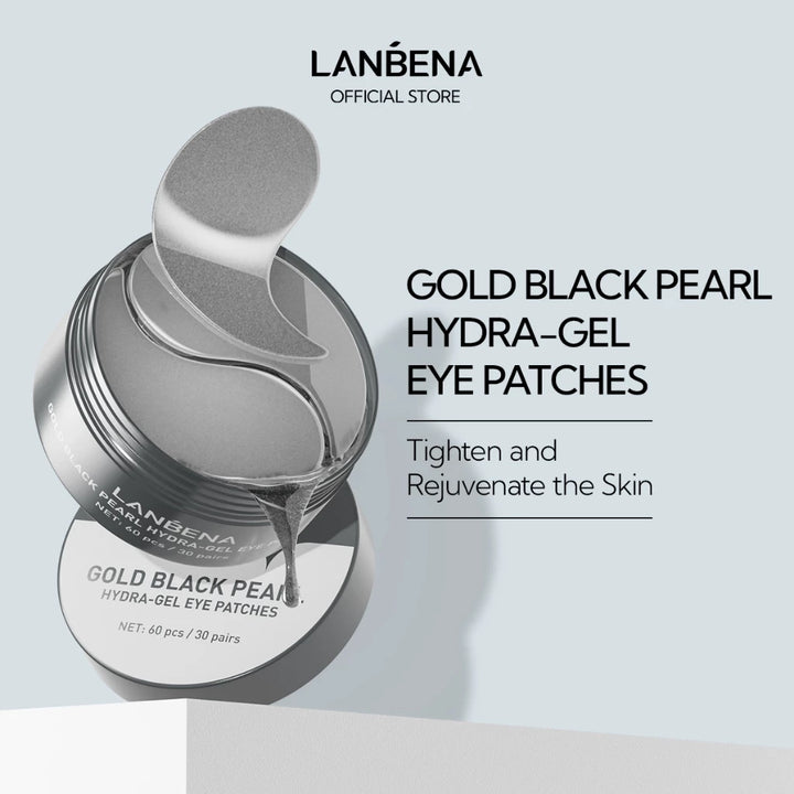 Gold Black Pearl Hydra-gel Eye Patches