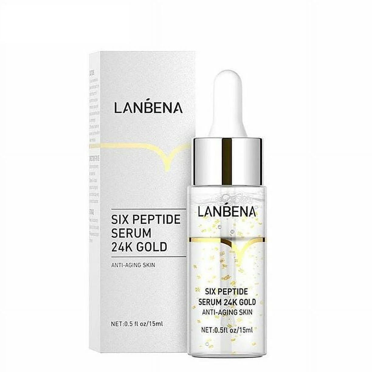 Six Peptide Serum 24k Gold